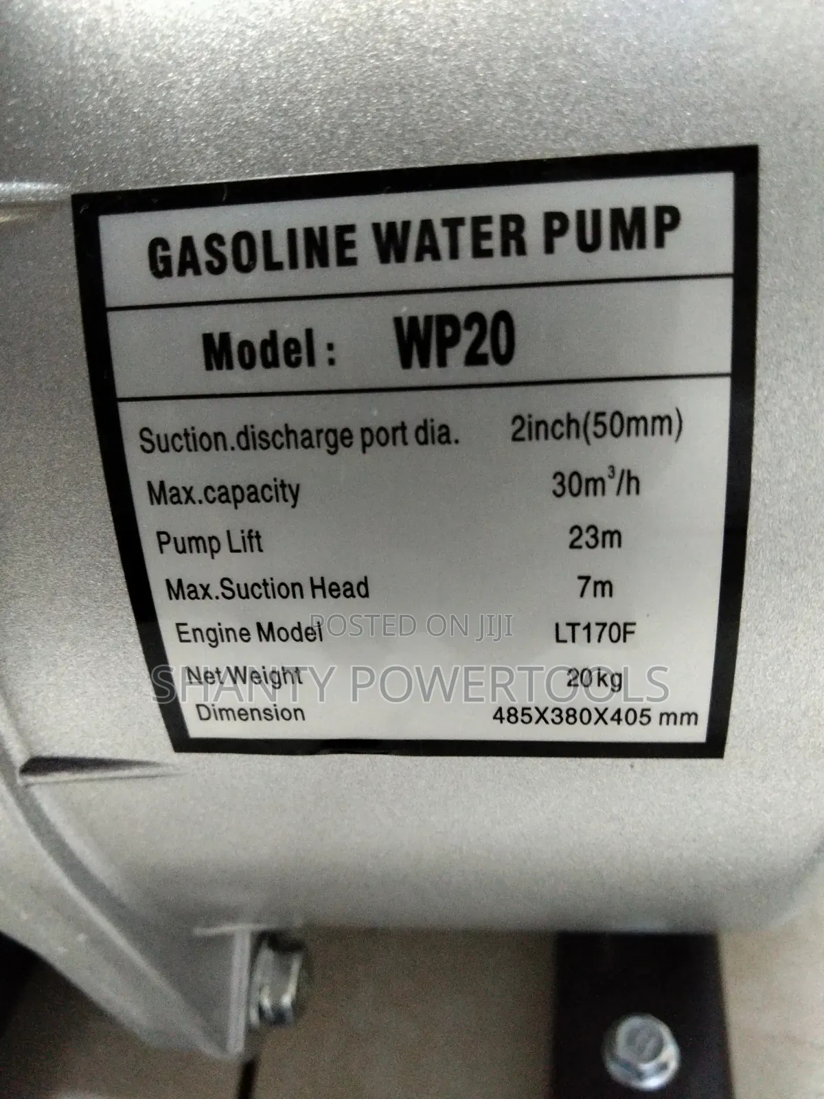 Pulsar Gasoline Water Pump 2"