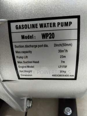 Pulsar Gasoline Water Pump 2"