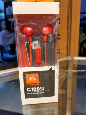 JBL C100SI Wired Headset With Microphone