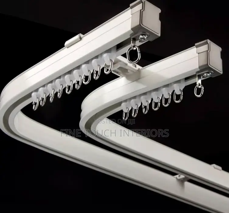 Bendable 6meter Curtain Rails – Flexible L-Shaped Curtain Track