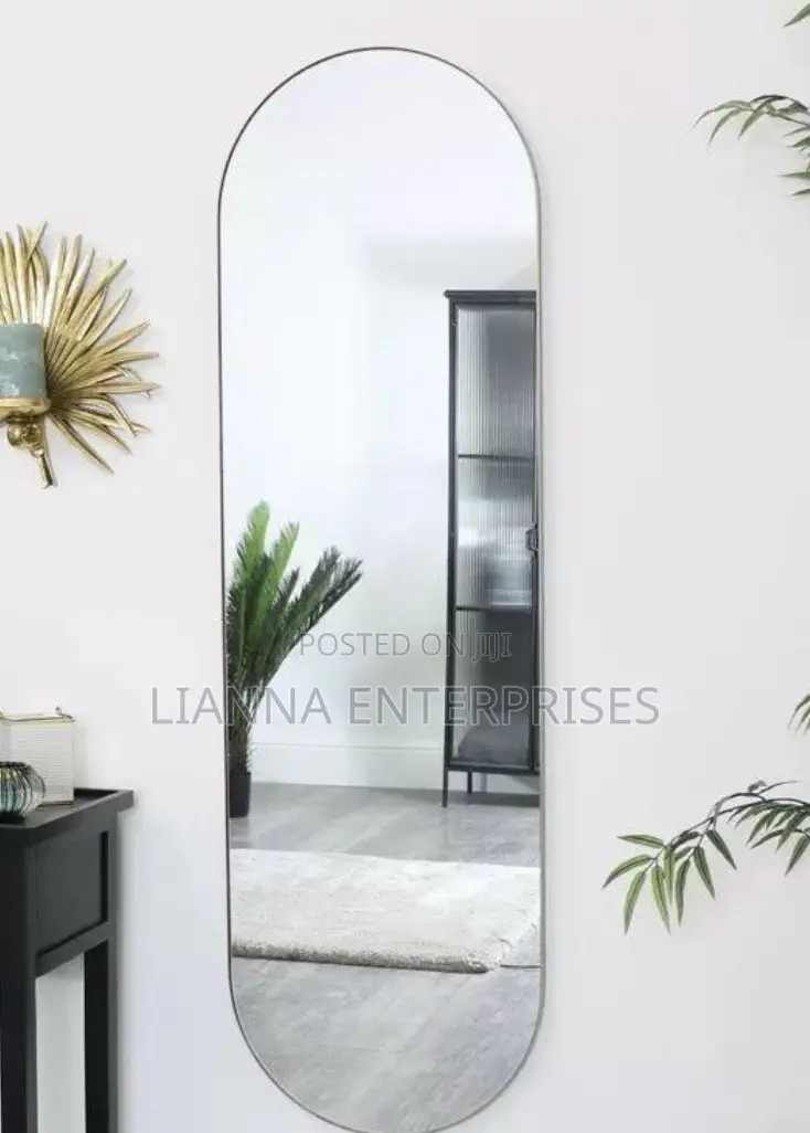 Oval Shape Acrylic Mirror
