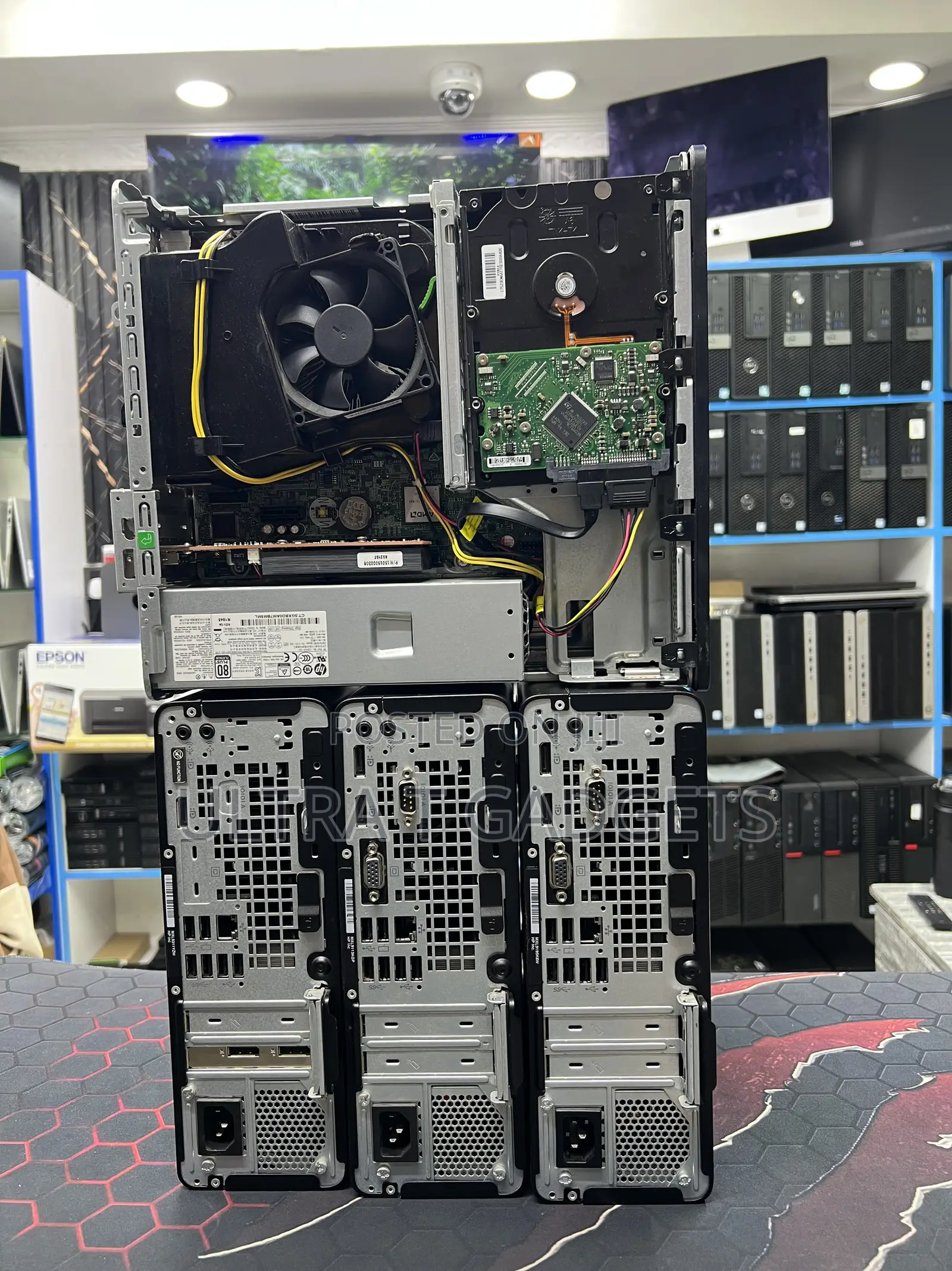 Desktop Computer HP EliteDesk 705 8GB AMD Ryzen 5 SSD 256GB