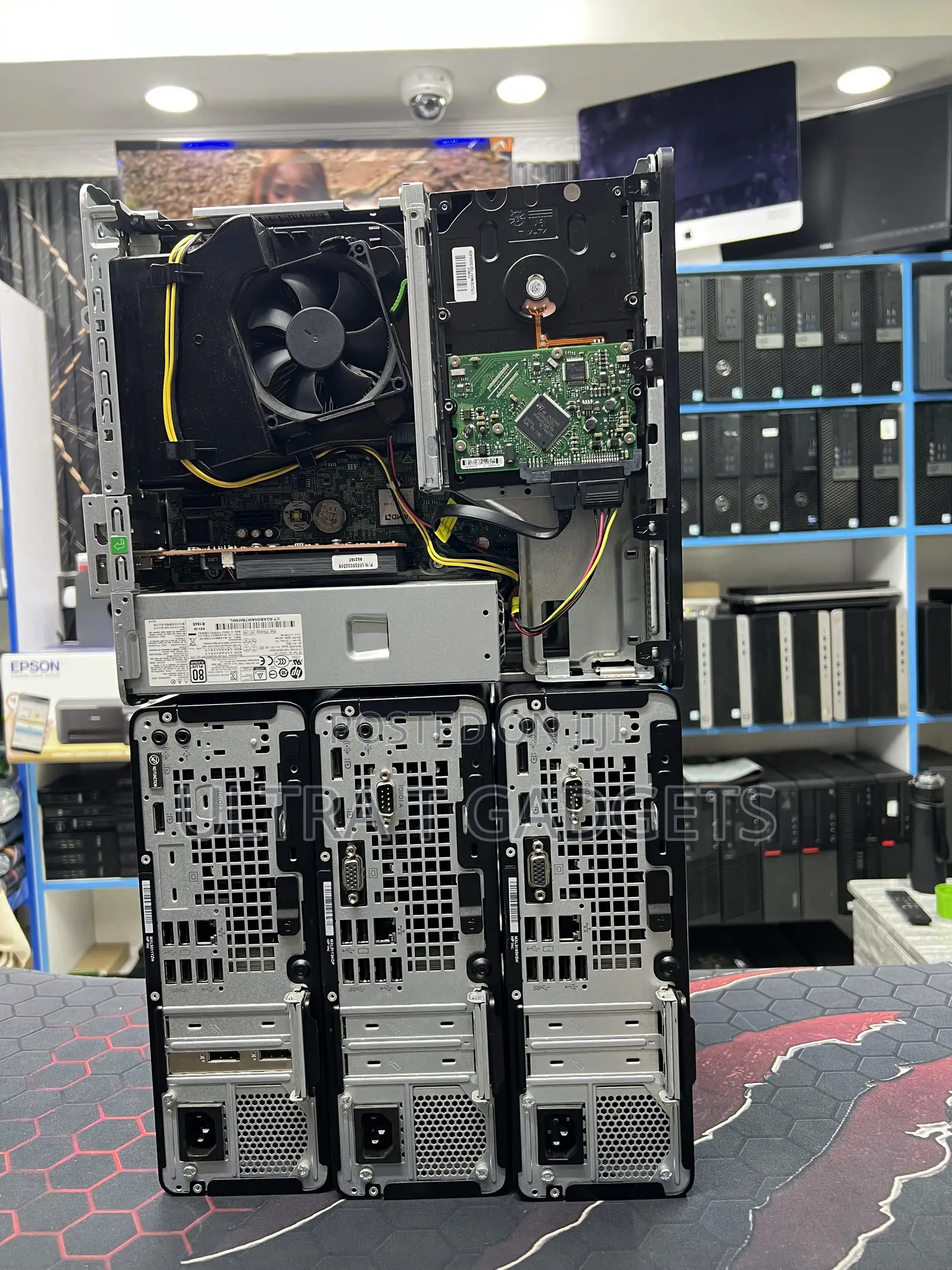 Desktop Computer HP EliteDesk 705 8GB AMD Ryzen 5 SSD 256GB