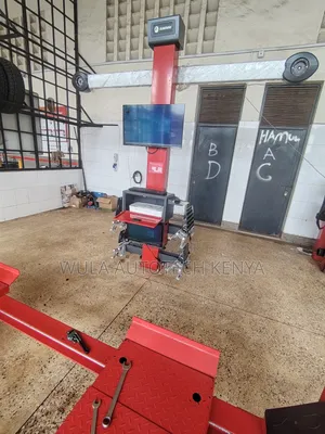 3d Wheel Alignment System With Integrated Electronic Control Unit