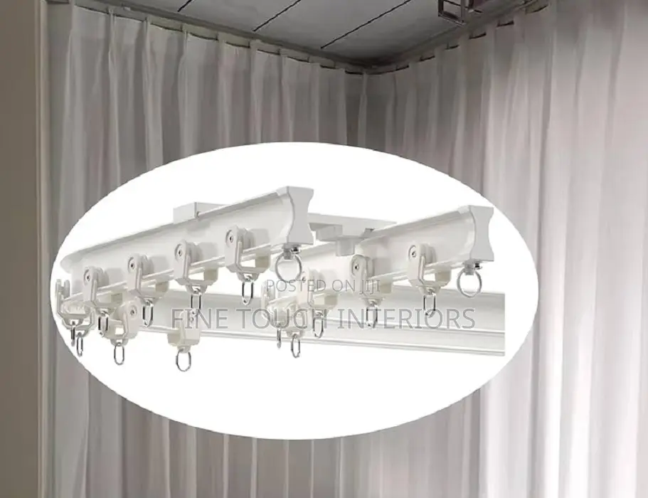 Bendable Curtain Rails – Flexible Living Room Curtain Rail