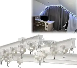 Bendable Curtain Rails – Flexible Living Room Curtain Rail