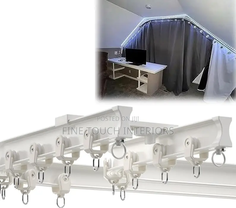 Bendable Curtain Rails – Flexible Living Room Curtain Rail