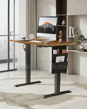 Office Desk; Electric Powered 120CM Modern Height Standing Desk