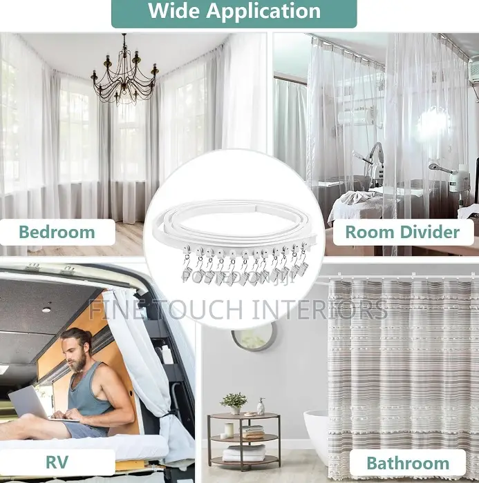 Bendable Curtain Rails – Premium Home Curtain Track