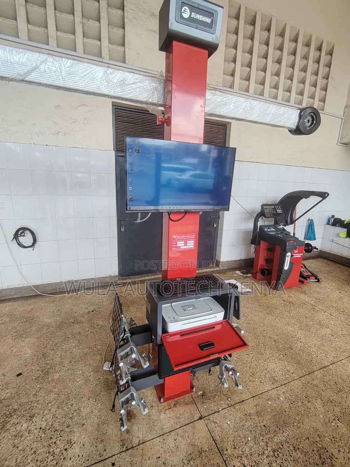 Heavy Duty Wheel Alignment S-M5 Machine With Verified Ups Sunshine