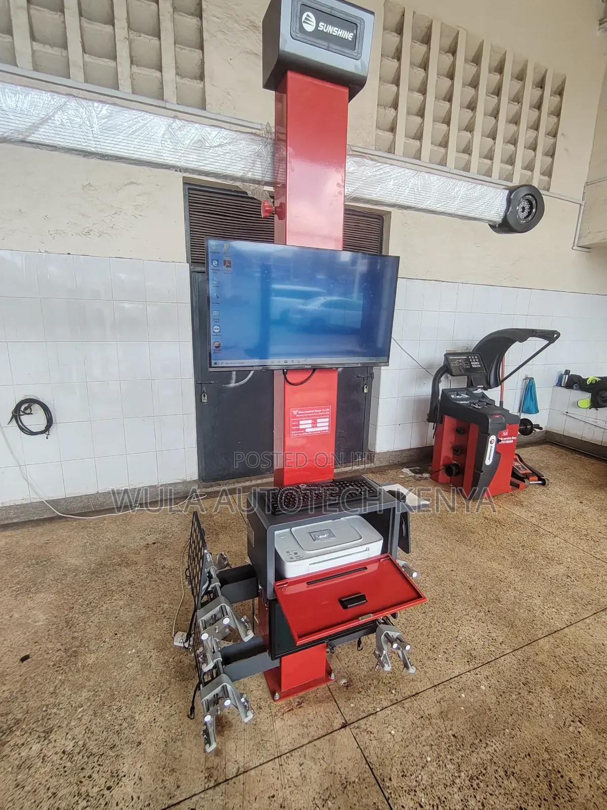 Heavy Duty Wheel Alignment S-M5 Machine With Verified Ups Sunshine