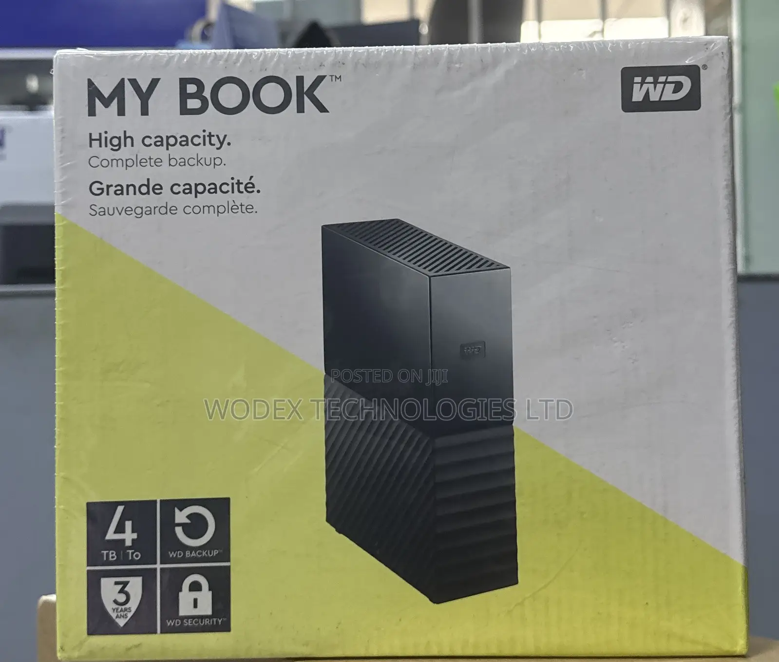 Western Digital My Book Desktop Hard Drive Box.