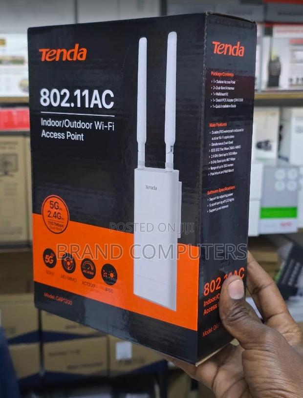 Tenda OAP1200 2.4g/5g Dual Band Outdoor WiFi Access Point - main view