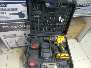 DeWalt-style 88V Cordless Electric Hammer Drill Set