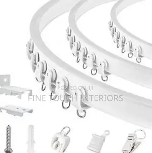 Bendable Curtain Rails – Modern Minimalist Curtain Track