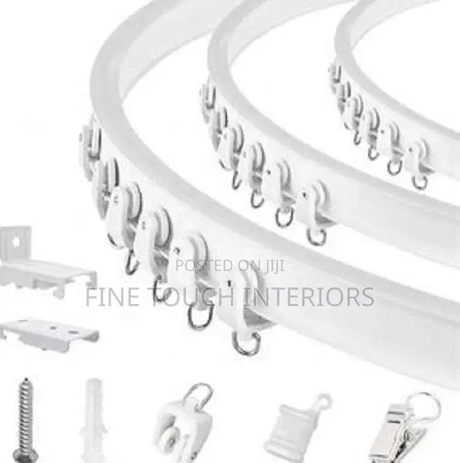 Bendable Curtain Rails – Modern Minimalist Curtain Track