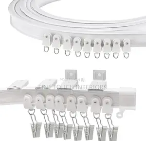 Bendable Curtain Rails – Modern Minimalist Curtain Track