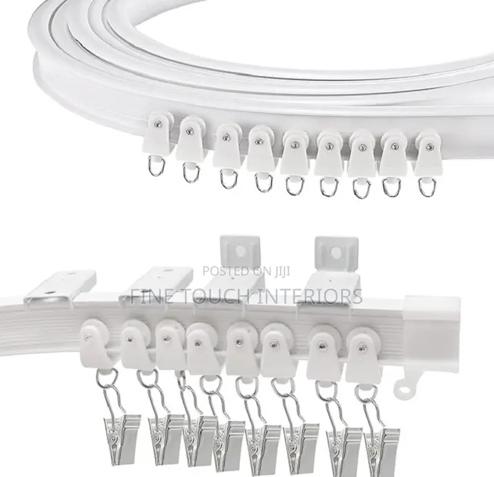 Bendable Curtain Rails – Modern Minimalist Curtain Track