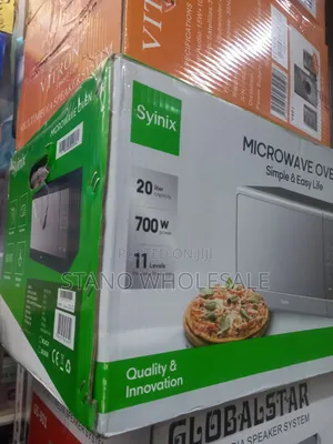 Syinix Digital Microwave Silver