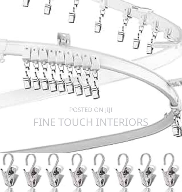 Bendable Curtain Rails – Sleek Curved 6 Meter Window Track