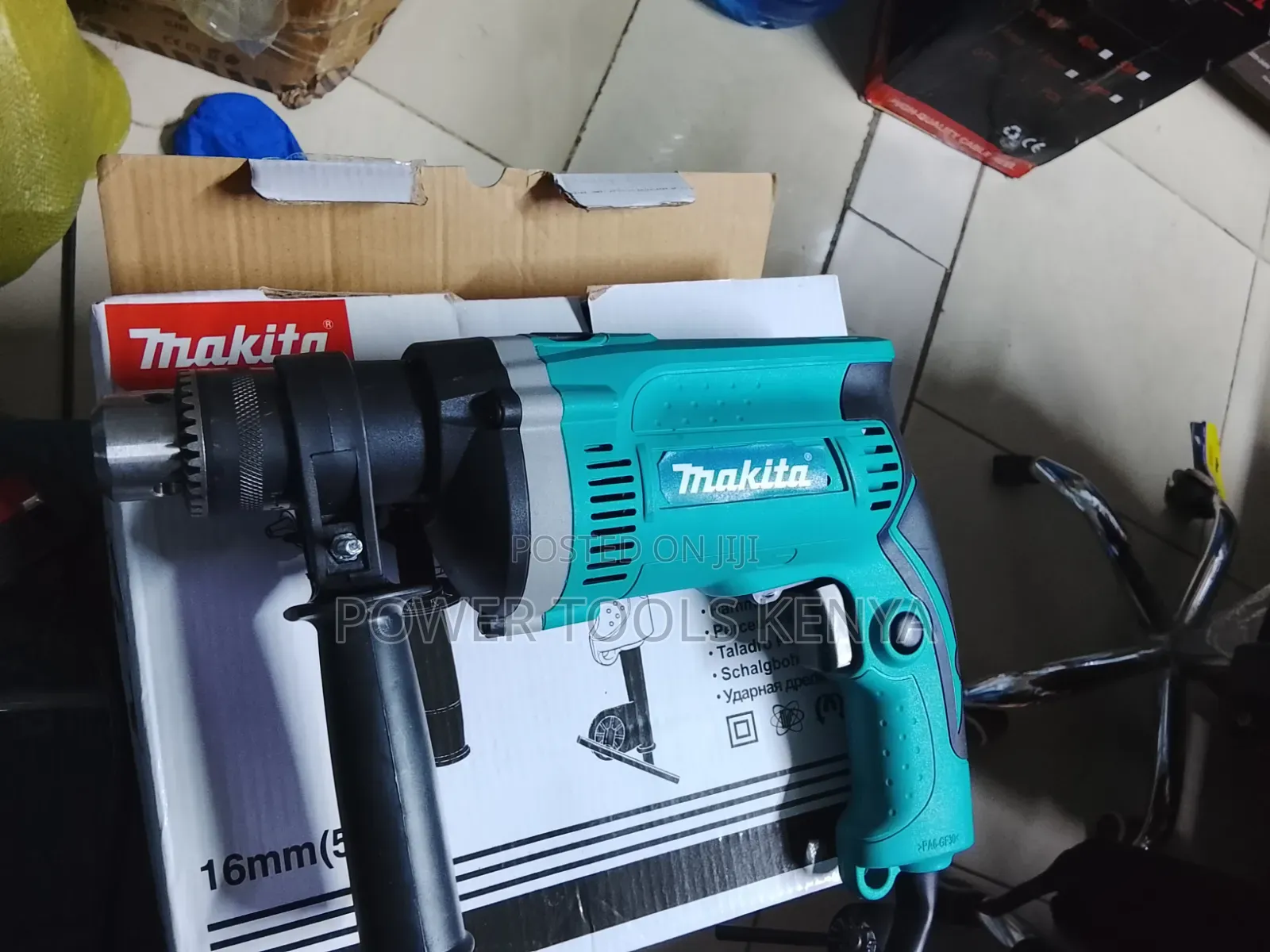 Makita 16mm Heavy-Duty Hammer Drill
