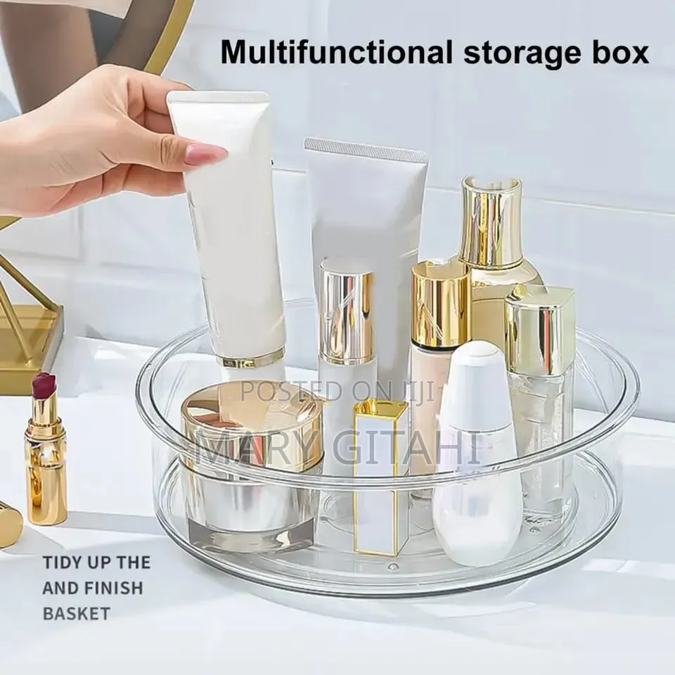 Acrylic Multipurpose Rotating of Organizer/Turntable.*