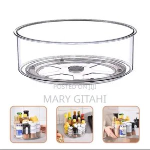 Acrylic Multipurpose Rotating of Organizer/Turntable.*