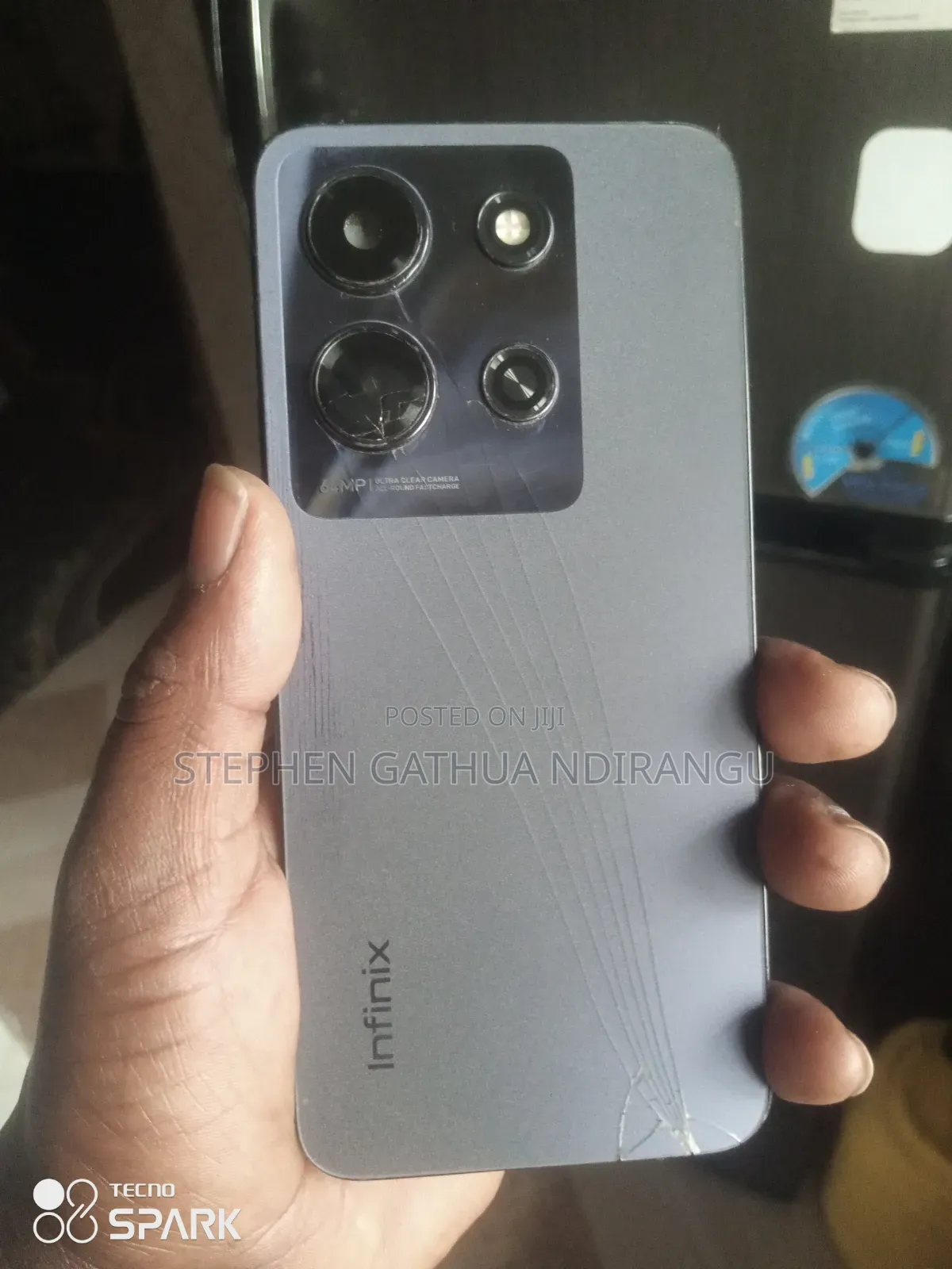 Infinix Note 30i 256 GB Graphite