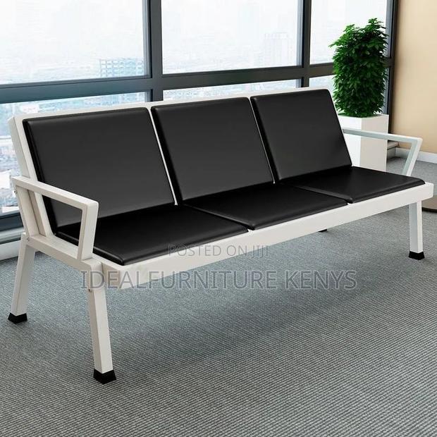 3 Seater Waiting Bench - Office Reception Bench Seat