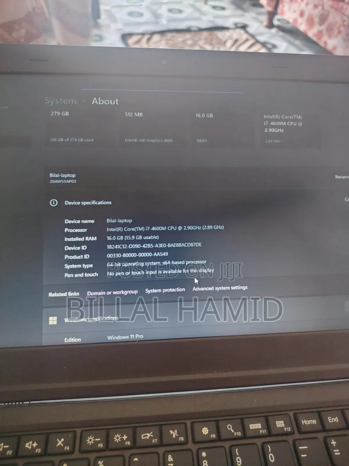 Laptop Lenovo ThinkPad T440p 16GB Intel Core i7 SSD 320GB