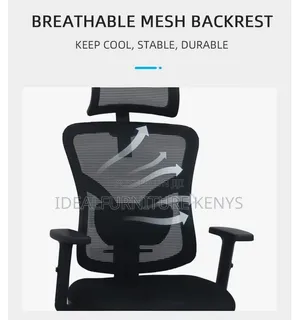 Breathable Mesh Backrest Headrest