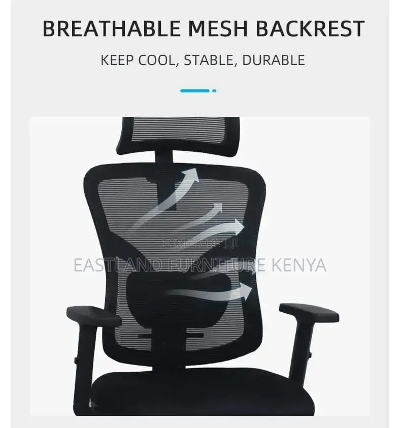Breathable Mesh Backrest Headrest