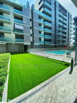 Soft Pile Artificial Lawn Carpet for Apartment Compounds