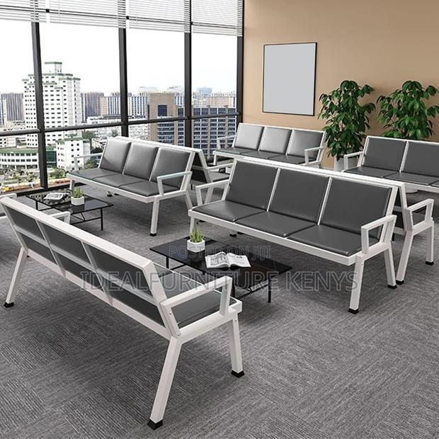 3 Seater Waiting Bench - Office Reception Bench Chair