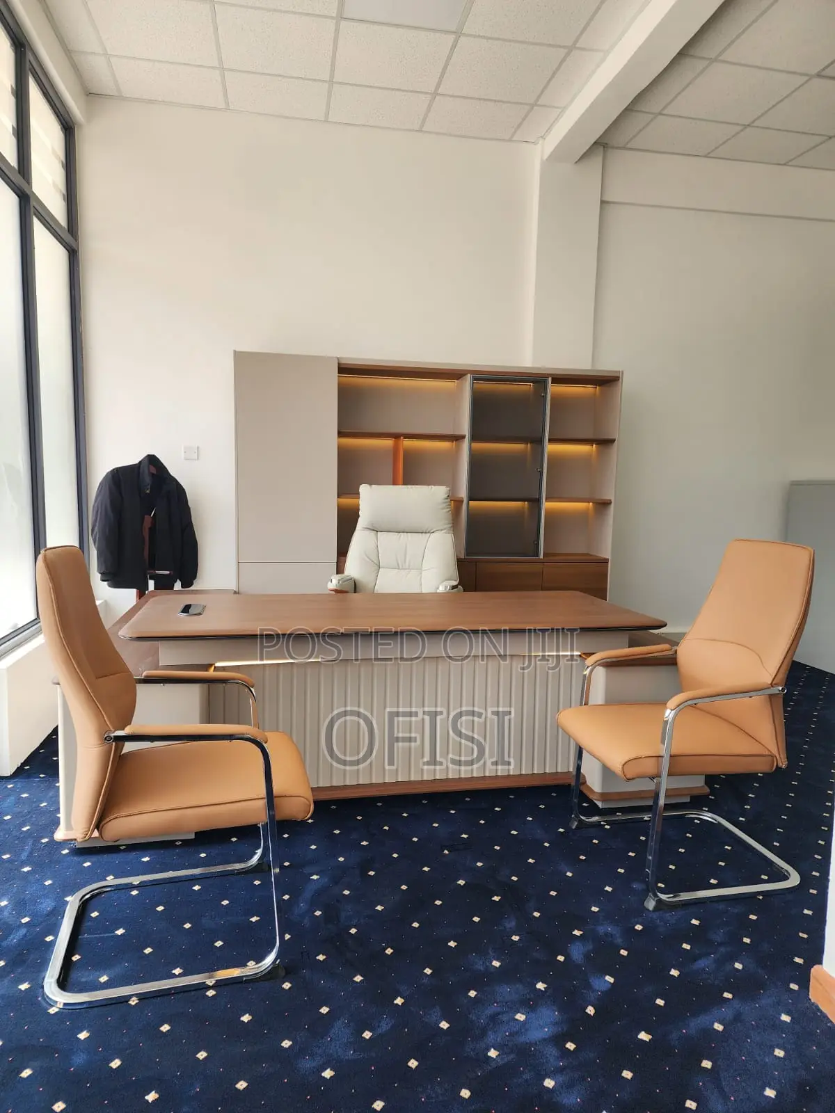 2.4 Meters L-Shaped Executive Office Desk