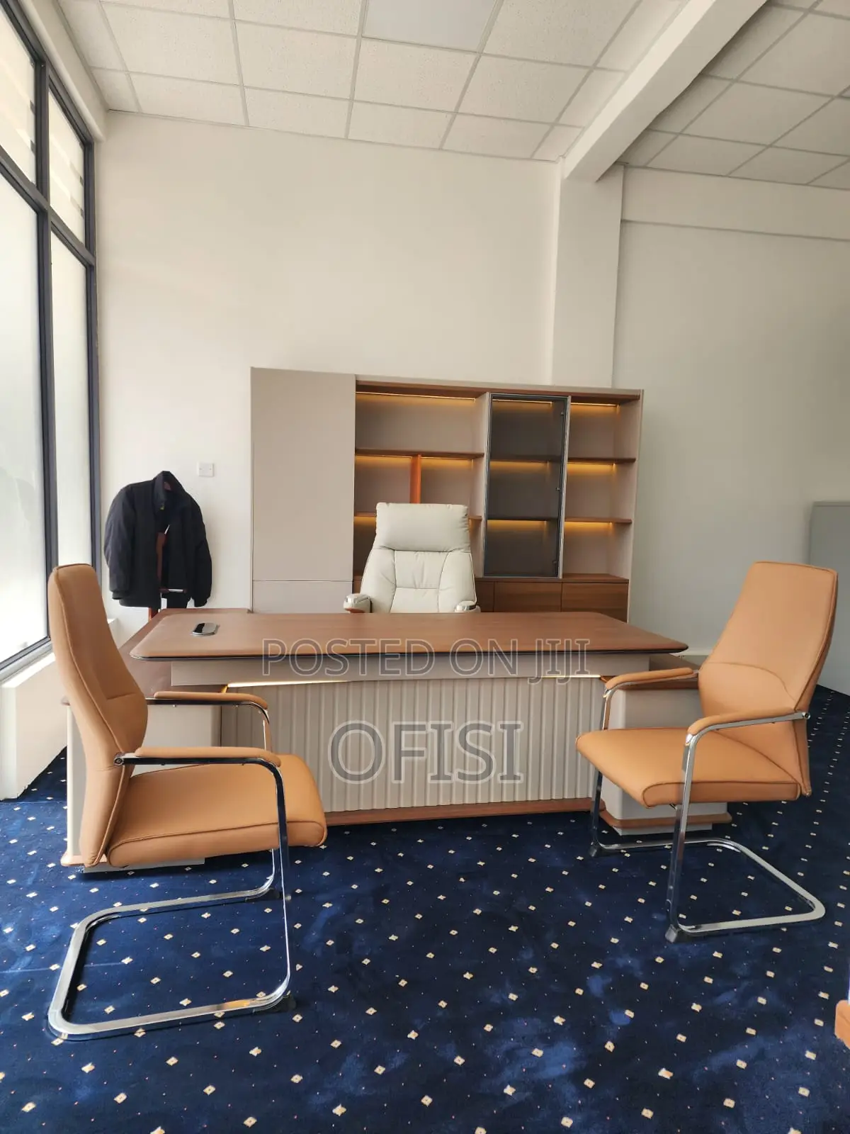 2.4 Meters L-Shaped Executive Office Desk