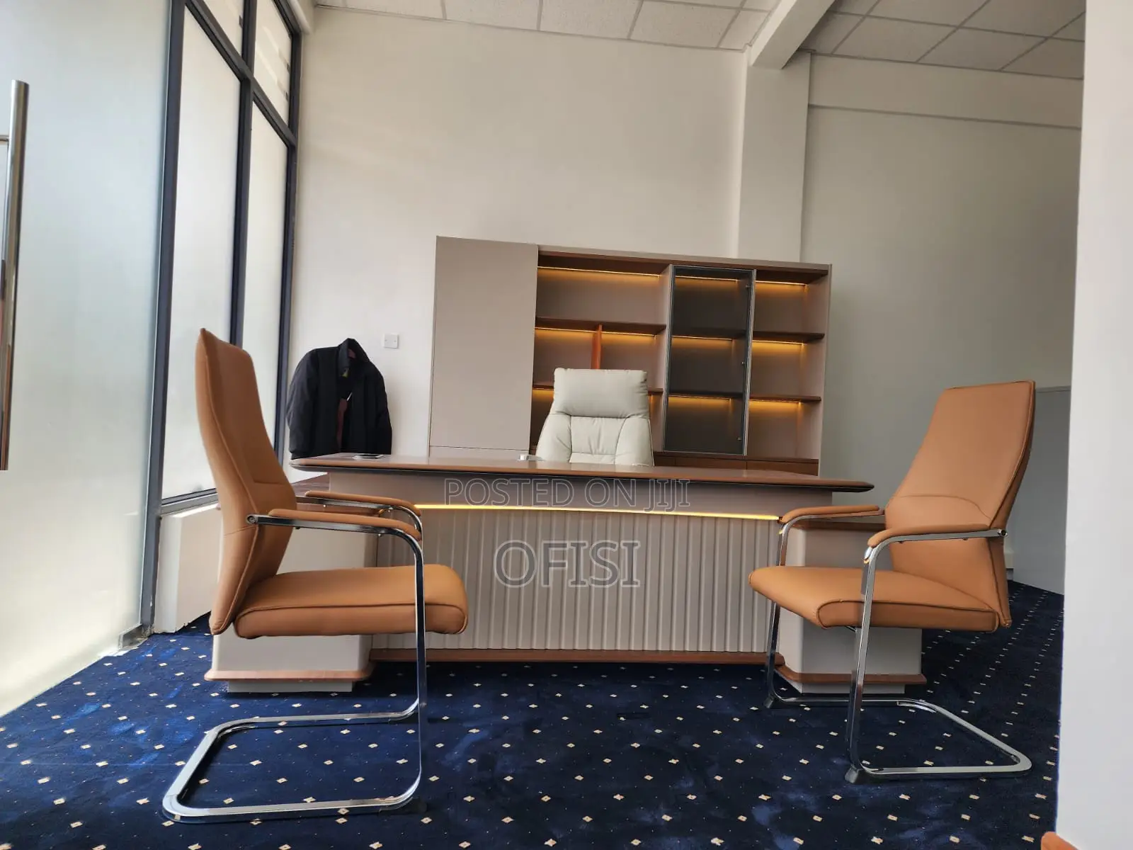 2.4 Meters L-Shaped Executive Office Desk
