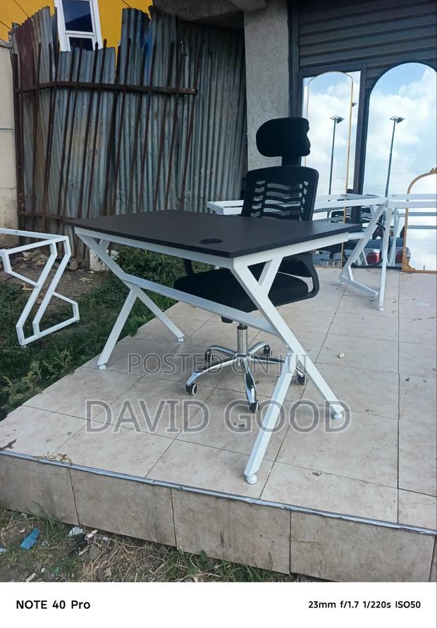 Double Flame Table and a Chair - thumbnail 3