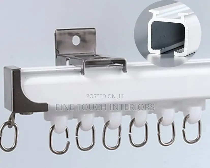 Straight Curtain Rails – Heavy Duty Curtain Track