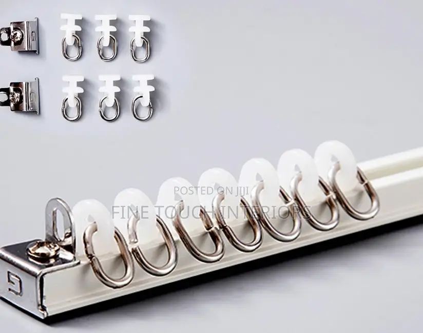 Straight Curtain Rails – Heavy Duty Curtain Track