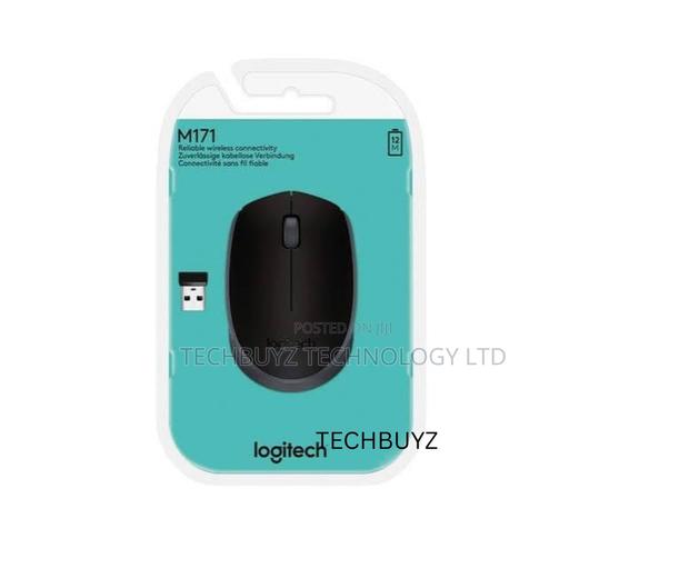 Logitech M171 Wireless Mouse - Black - 910-004424