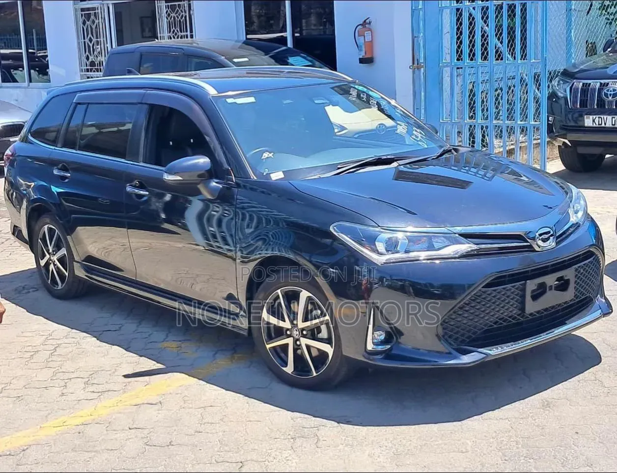 Toyota Corolla Fielder 2019 Matt Black