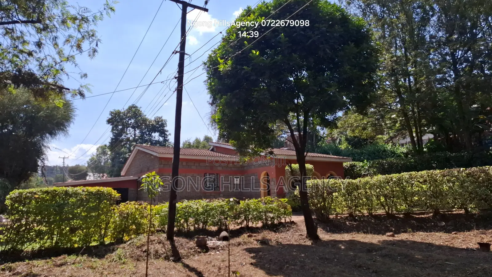 3bdrm Bungalow in Ngong for rent