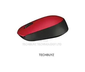 Logitech M171 Wireless Mouse - Red - 910-004641