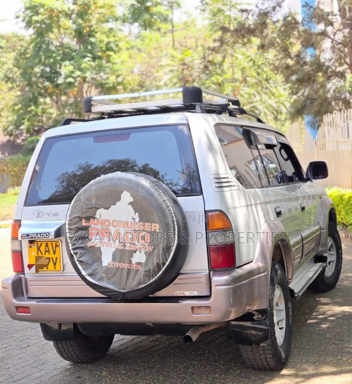 Toyota Land Cruiser Prado 1999 Silver