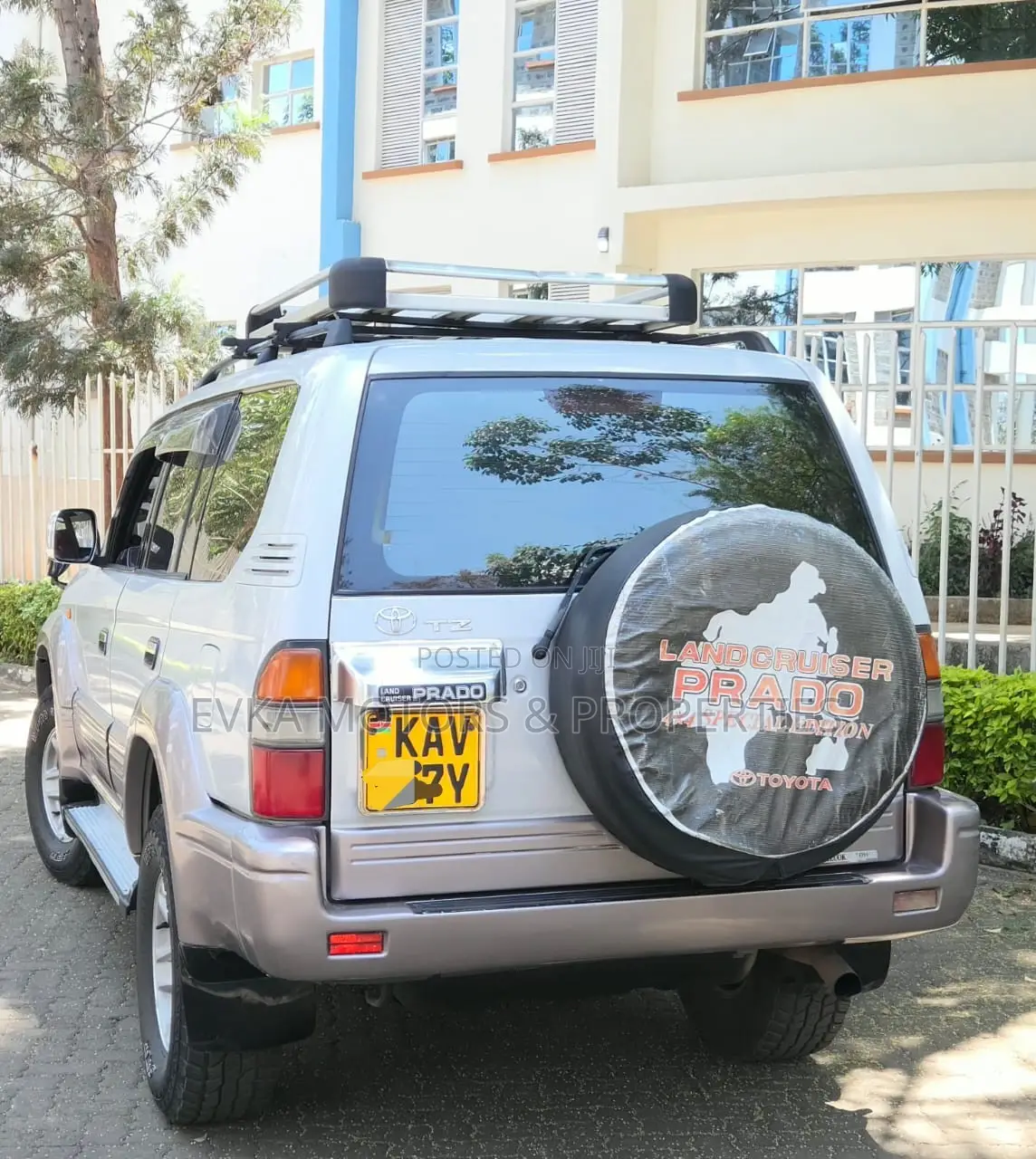 Toyota Land Cruiser Prado 1999 Silver