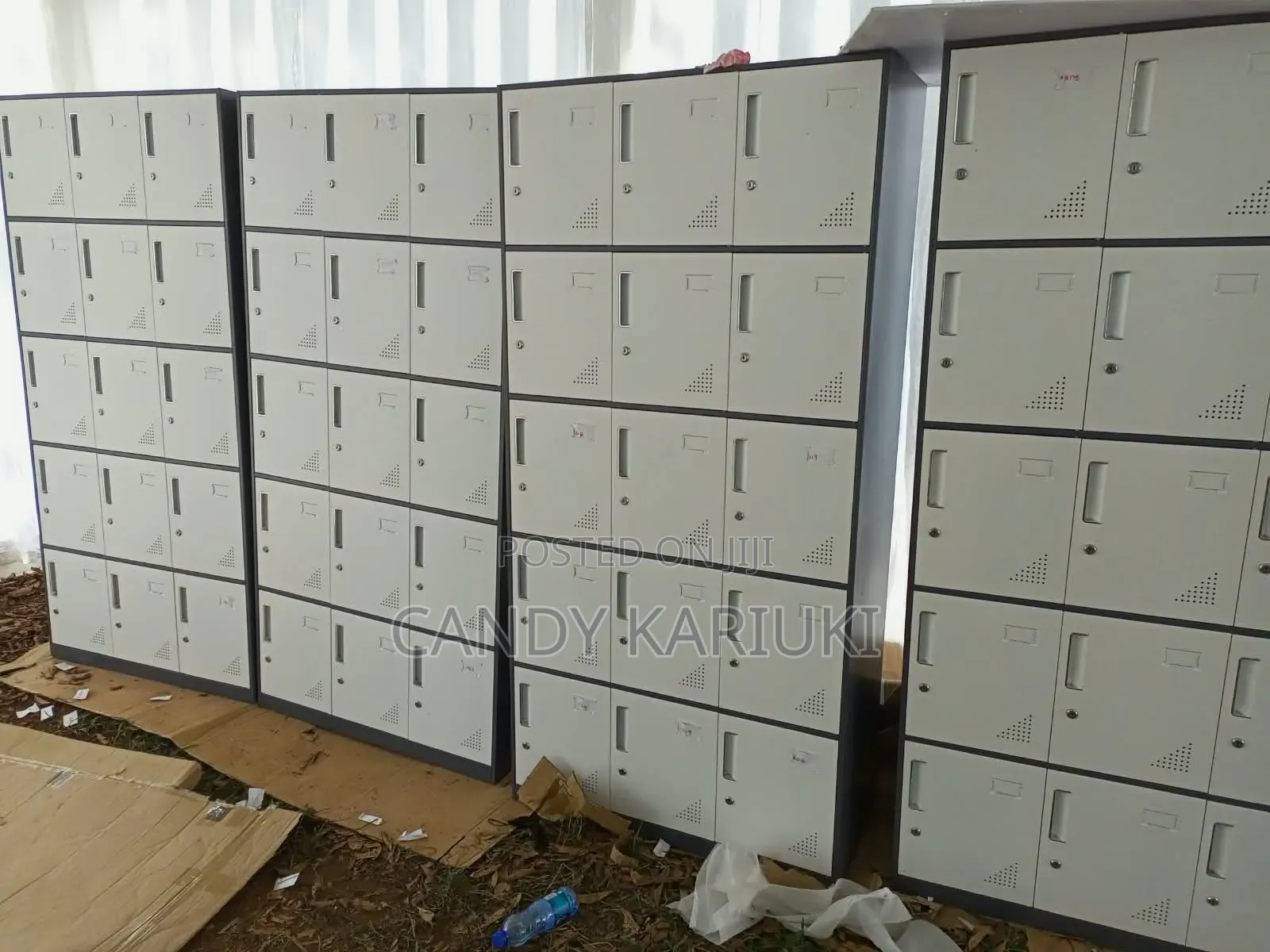 Heavy Duty Steel Lockers-15 Compartments