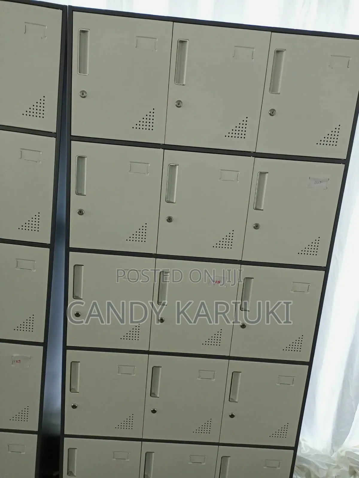 Heavy Duty Steel Lockers-15 Compartments