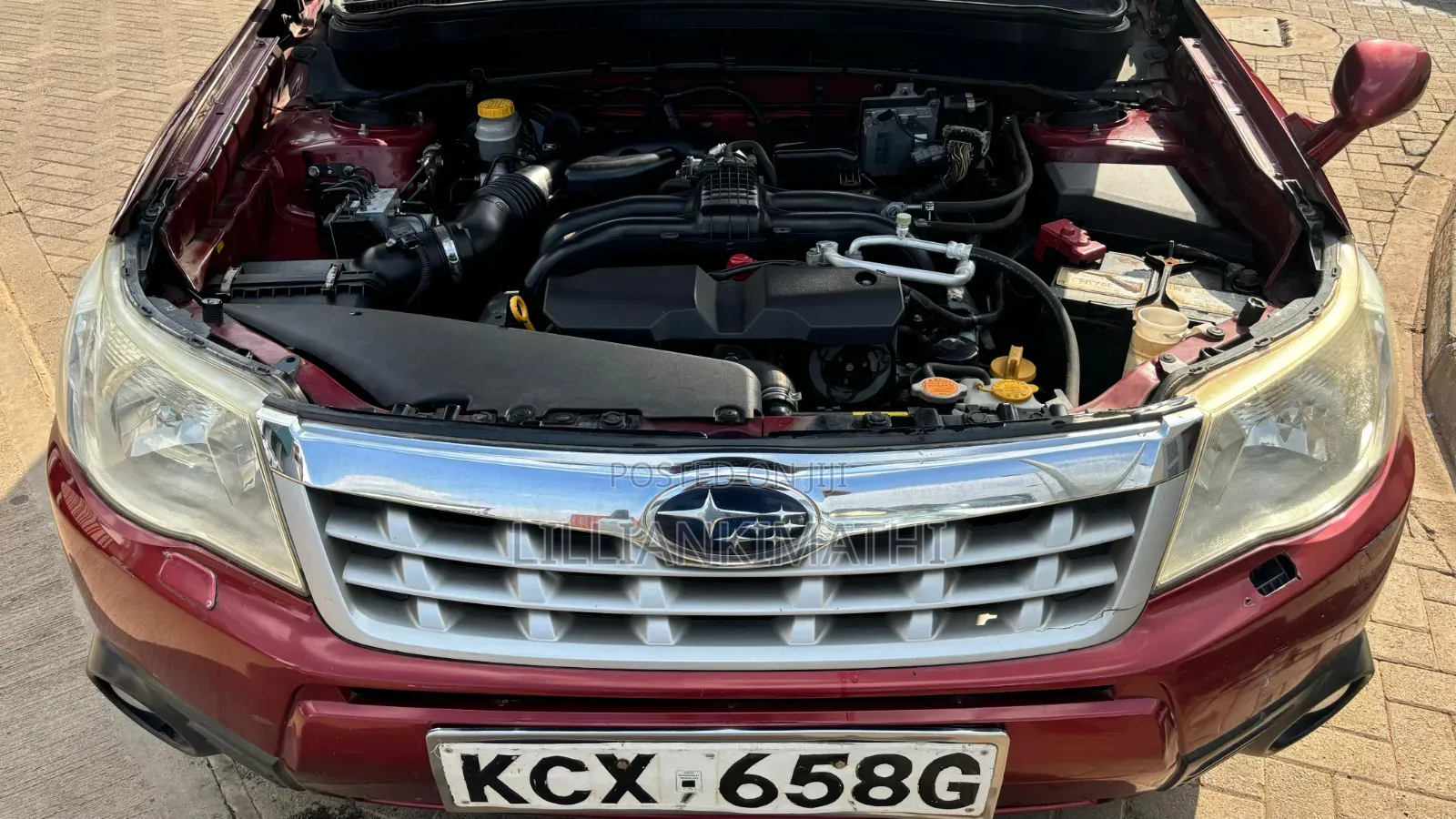 Subaru Forester 2012 Red