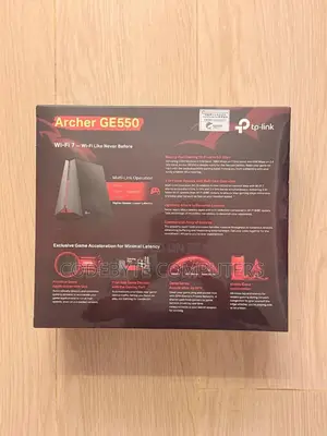 TP-Link Archer Ge550 Be9300 Tri-Band Gaming Wifi 7 Router